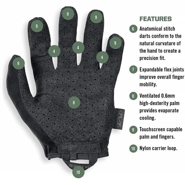 Mechanix Specialty Vent Covert Shooting Gloves (Black) - Image 3