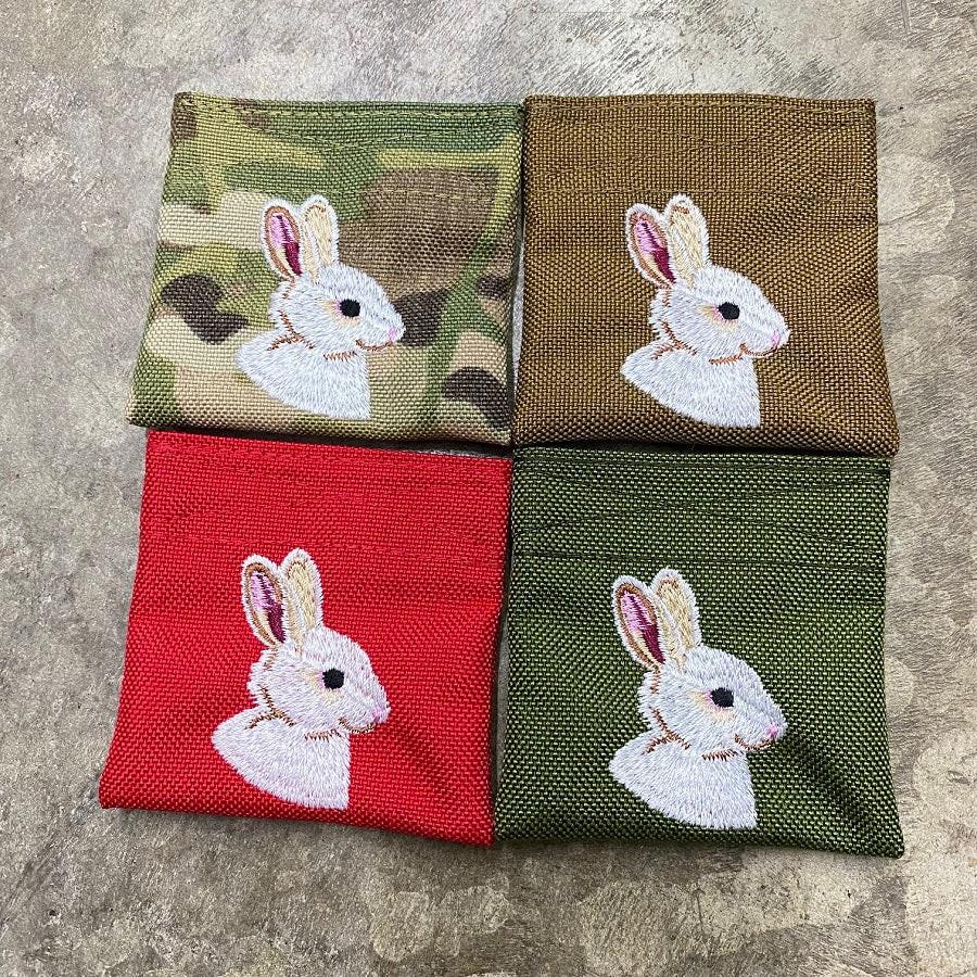 MIL-SPEC COIN PURSE WITH RABBIT EMBROIDERY - COYOTE - Image 5