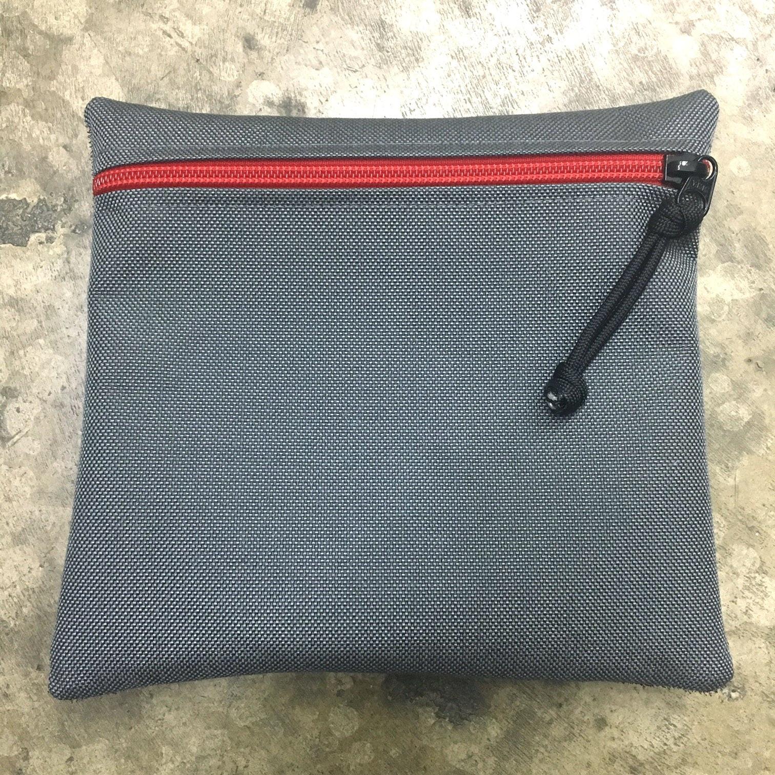 MIL-SPEC EDC POUCH LOOP SIDE VELCRO - 1000 DENIER CORDURA (STEEL GREY) - Image 2