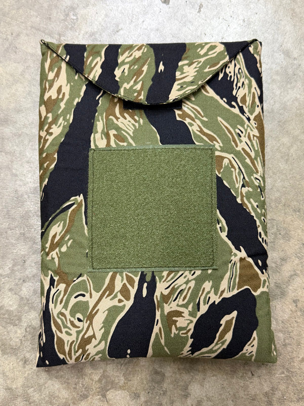 Mil-Spec iPad Padded Case with Wrist Securing Strap & 2" x 2" Loop Velcro Panel - 500 Denier Nylon Fabric - Image 9
