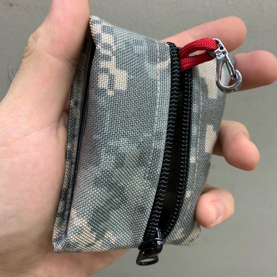 MIL-SPEC KEY WALLET WITH CARD POCKET - 1000 DENIER CORDURA (ACU CAMO) - Image 5