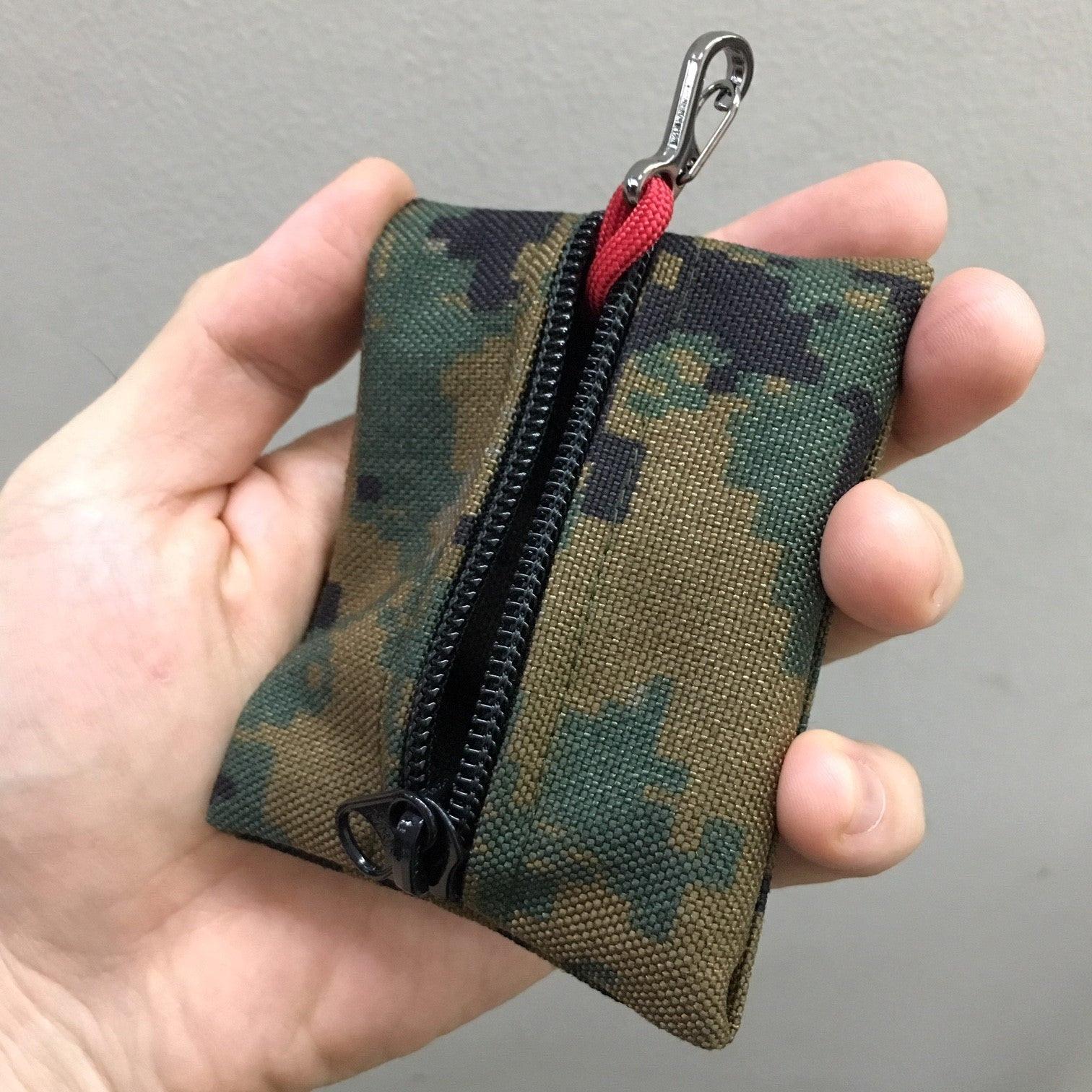 MIL-SPEC KEY WALLET WITH CARD POCKET - 1000 DENIER CORDURA (US WOODLAND DIGITAL) - Image 5