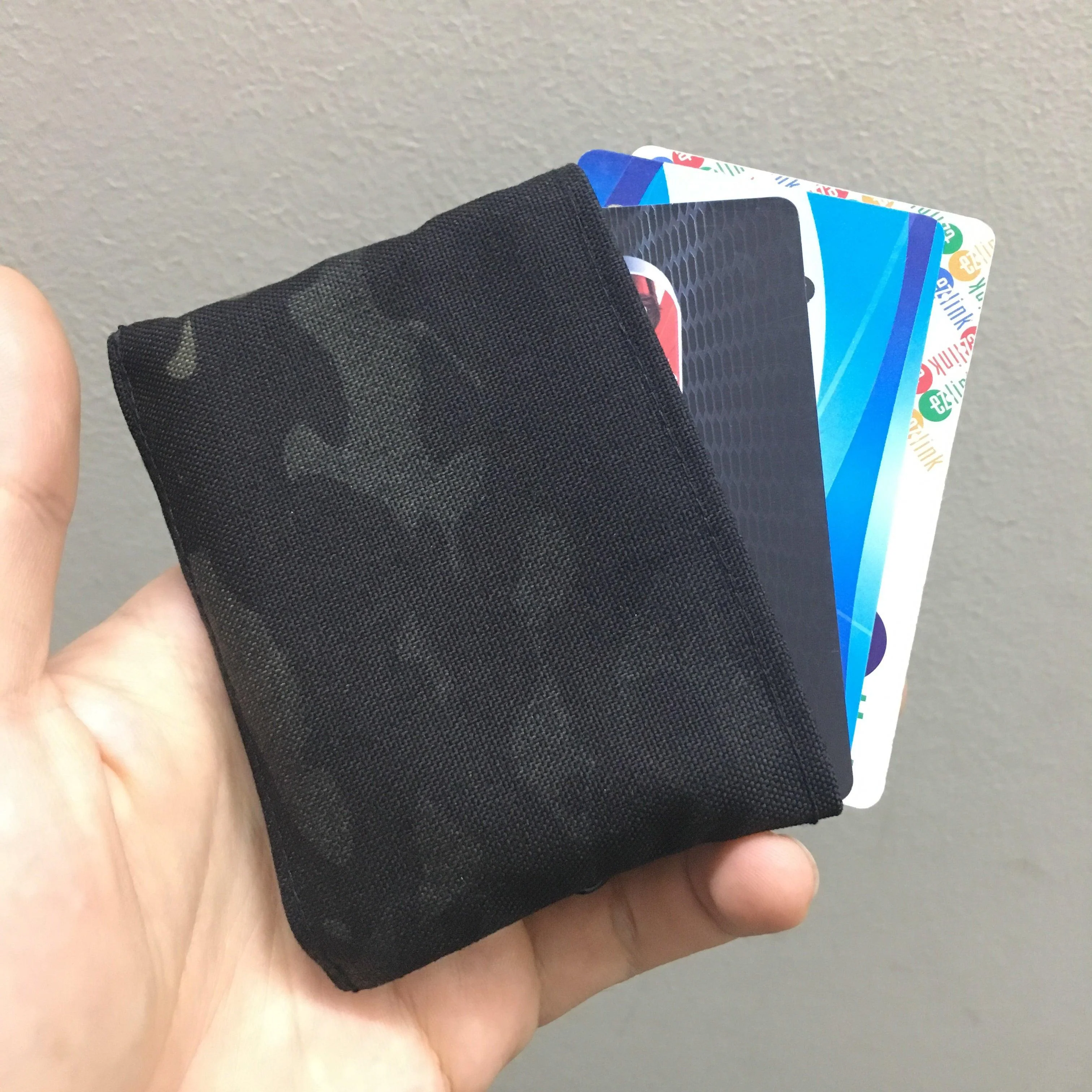 MIL-SPEC KEY WALLET WITH CARD POCKET - 500 DENIER CORDURA (MULTICAM BLACK) - Image 6