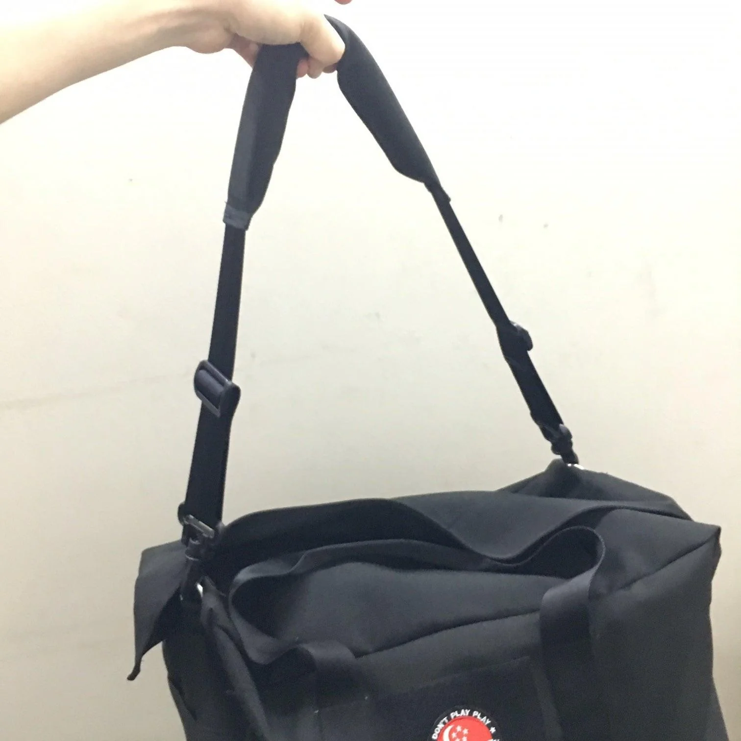 MIL-SPEC PADDED SHOULDER STRAP USING YKK SWIVEL HOOKS - BLACK - Image 4