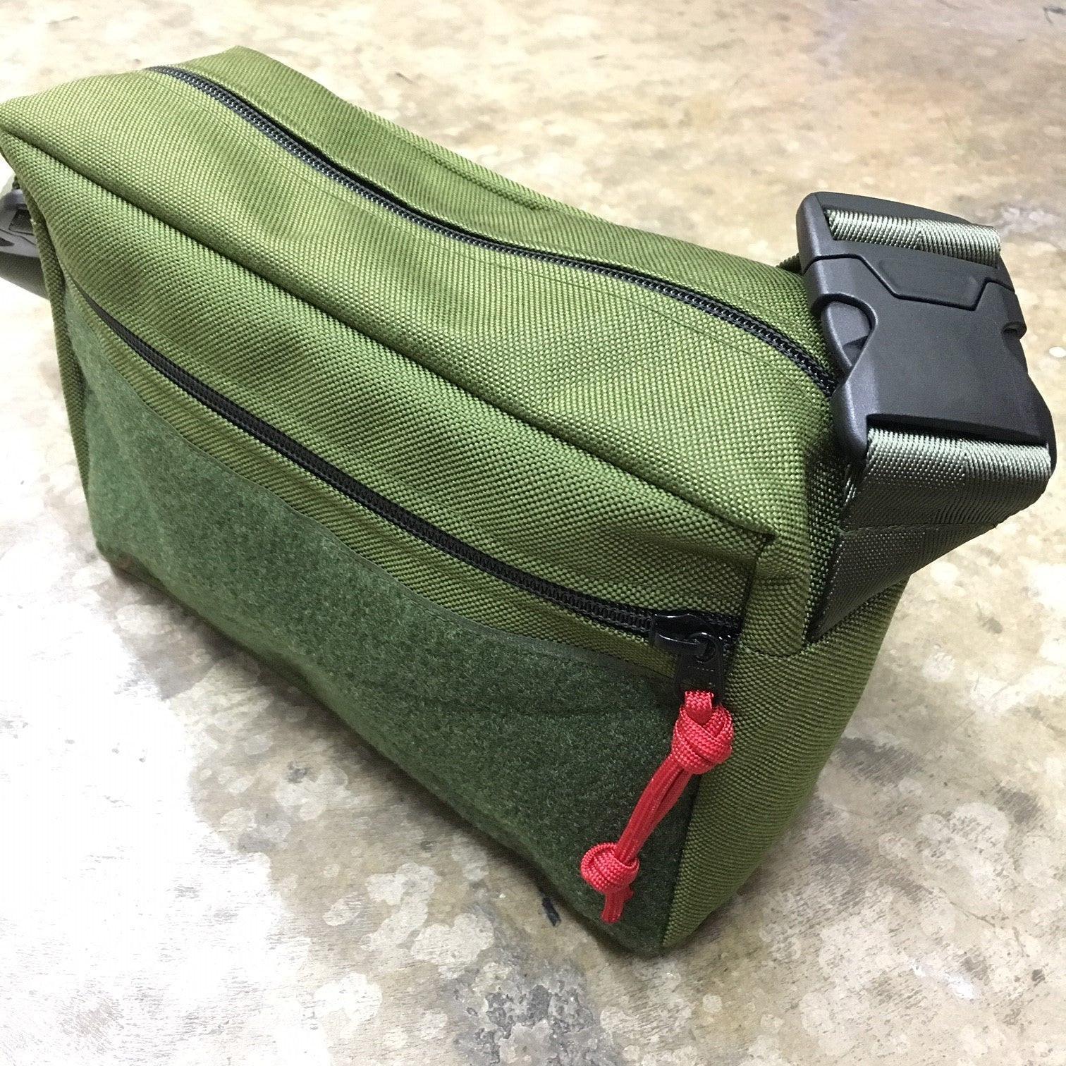 MIL-SPEC SHOULDER SLING BAG - 1000 DENIER CORDURA (OD GREEN) - Image 3
