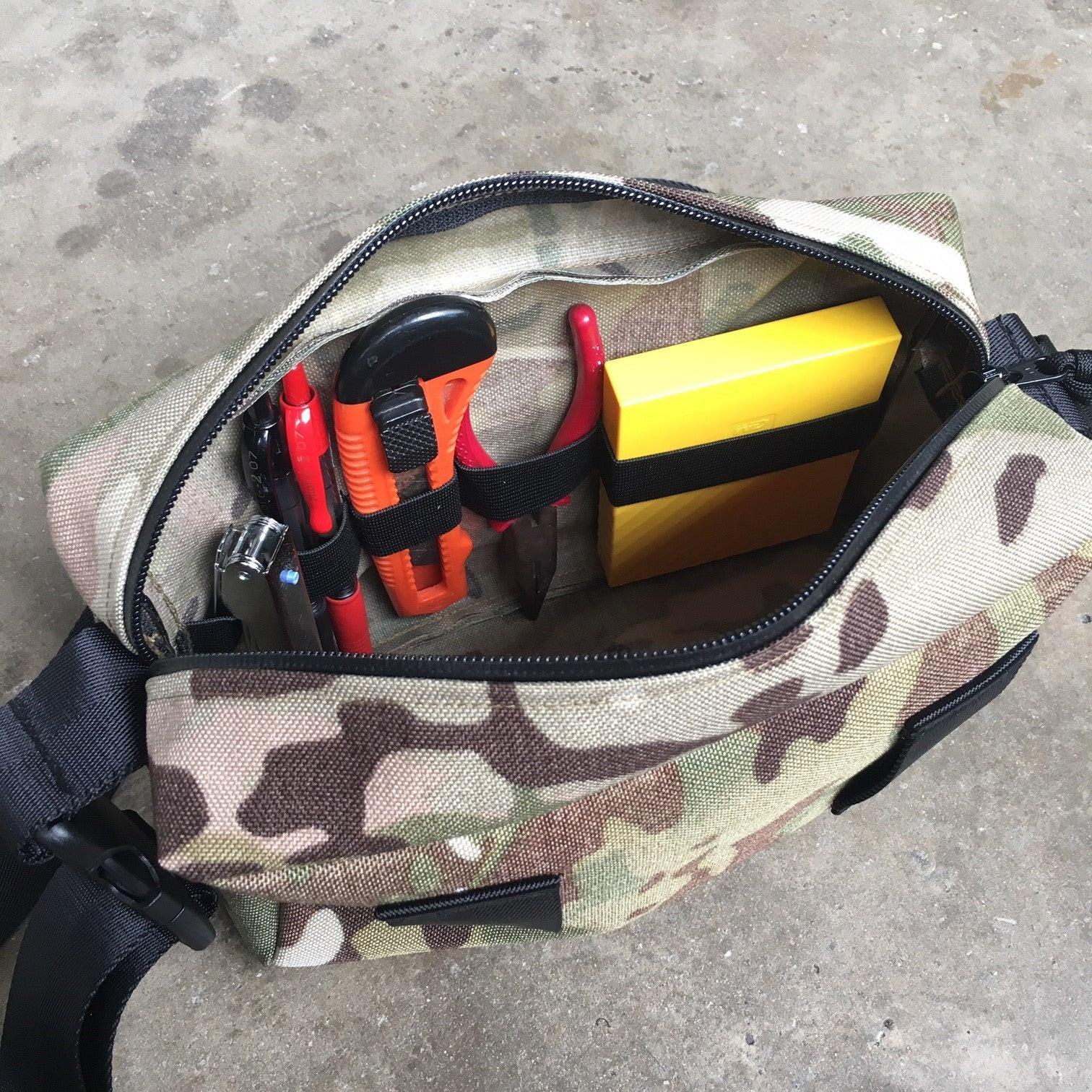 MIL-SPEC SHOULDER SLING BAG - 1000 DENIER CORDURA, SPLASHPROOF ZIPPERS (MULTICAM) - Image 7