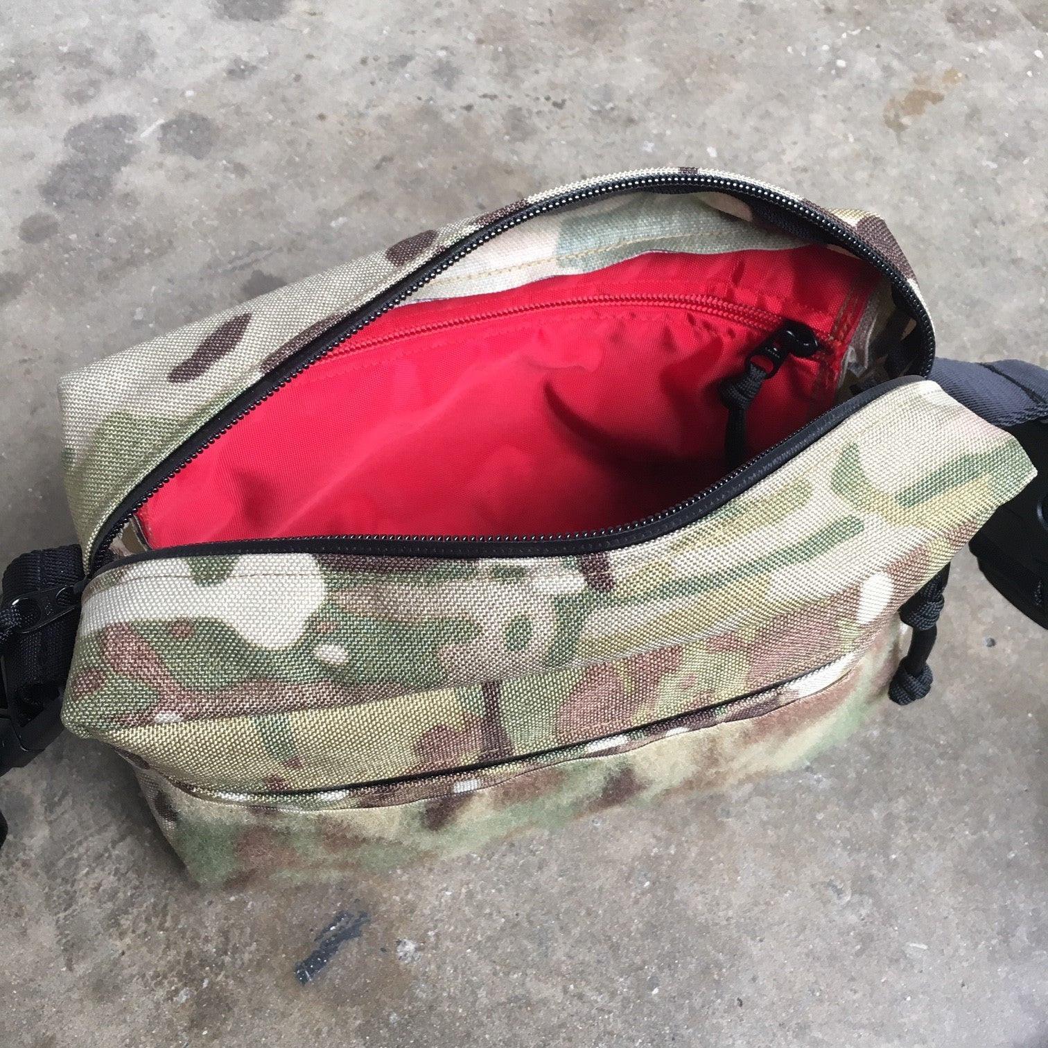 MIL-SPEC SHOULDER SLING BAG - 1000 DENIER CORDURA, SPLASHPROOF ZIPPERS (MULTICAM) - Image 9
