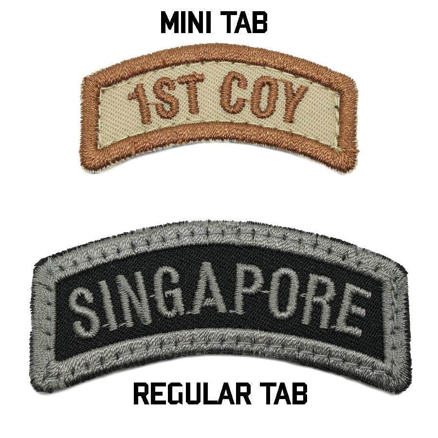 MINI 1ST COY TAB - BLACK FOLIAGE - Image 2