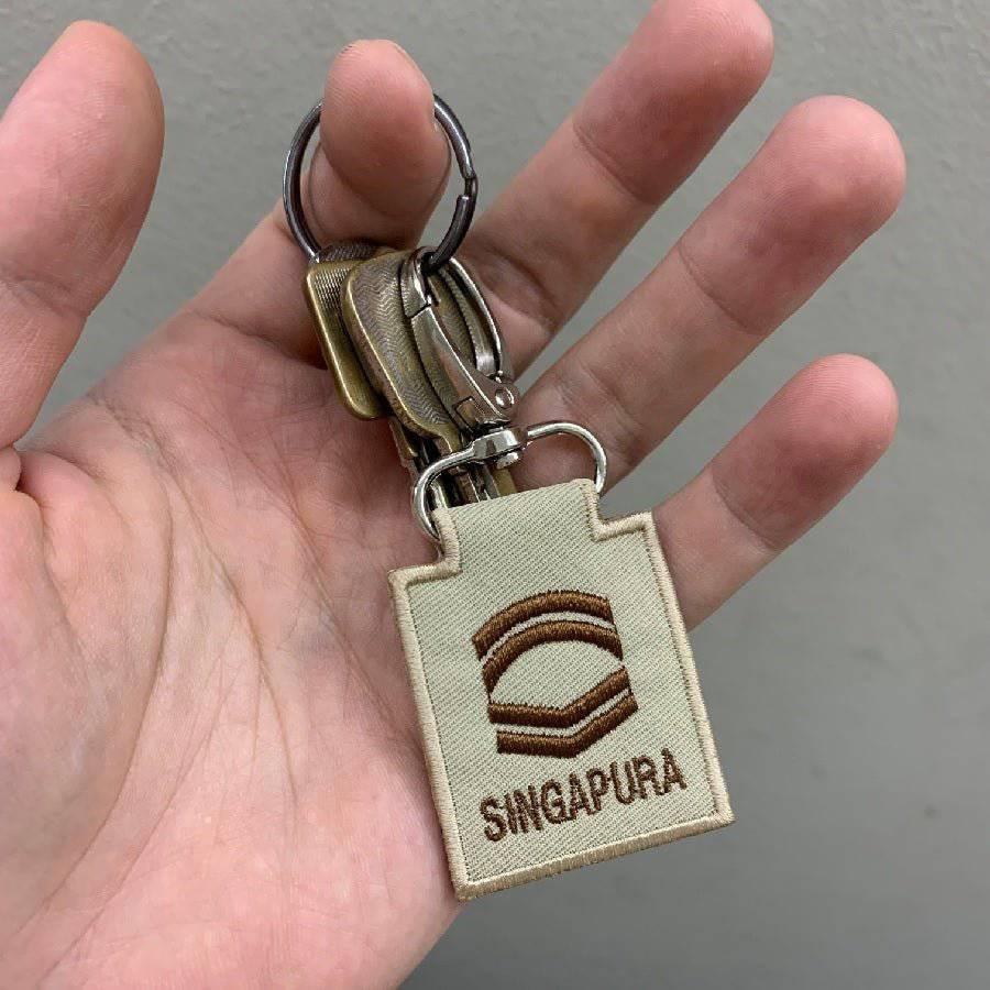 MINI ICA RANK KEYCHAIN - INSPECTOR (INSP) - Image 3