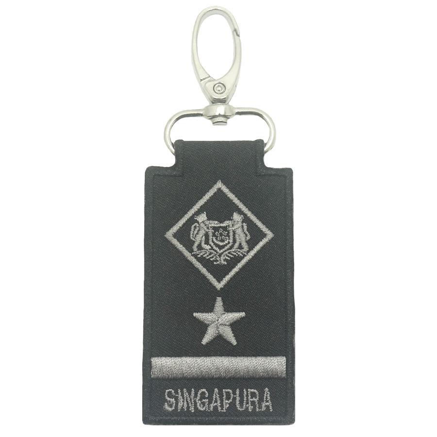 MINI SAF RANK KEYCHAIN - ME8 (BLACK FOLIAGE) (NEW)