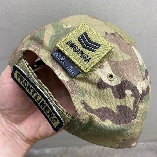 MINI SAF RANK PATCH - 3SG (OLIVE GREEN) - Image 2