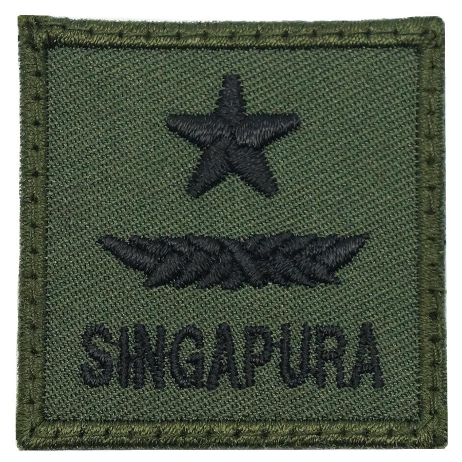 MINI SAF RANK PATCH - BG (OD GREEN)