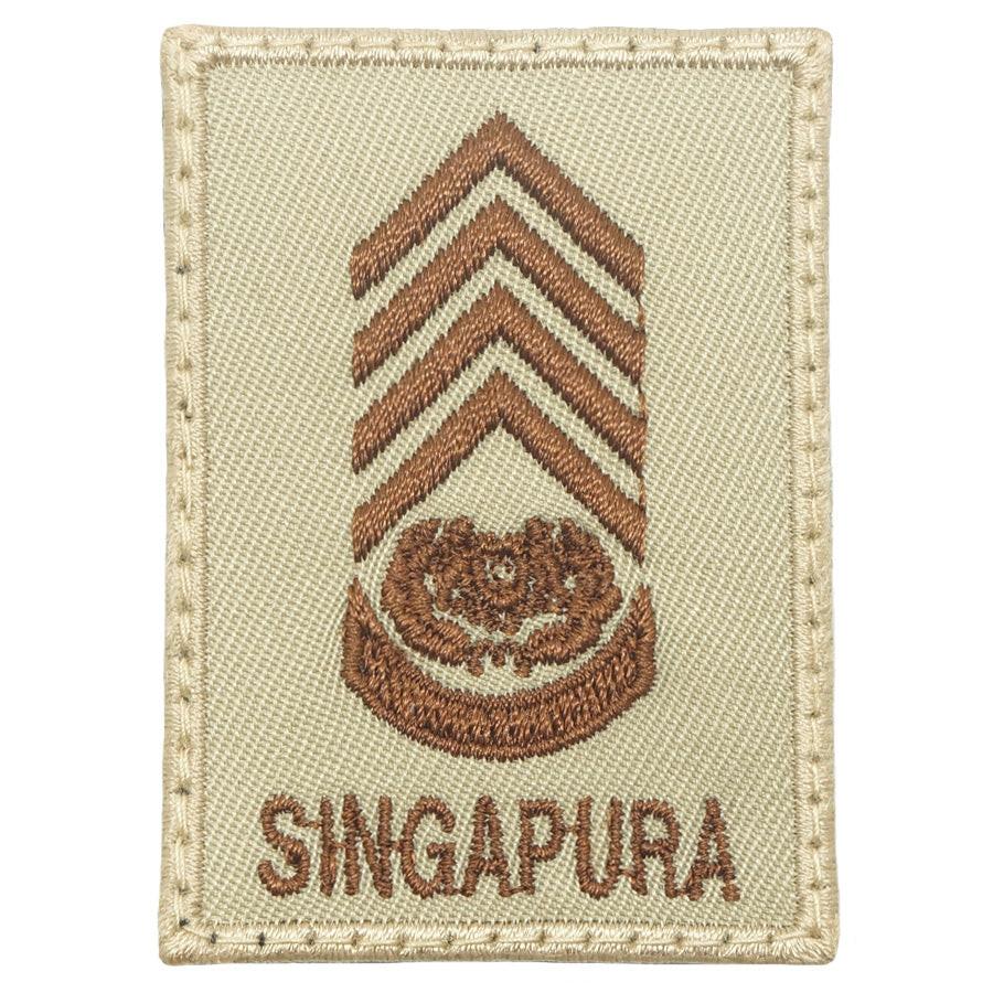 MINI SAF RANK PATCH - CWO (KHAKI)