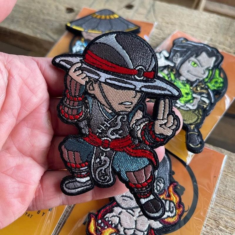 MK FIGHTER #2 - BLADE - EMBORIDERY PATCH - Image 2