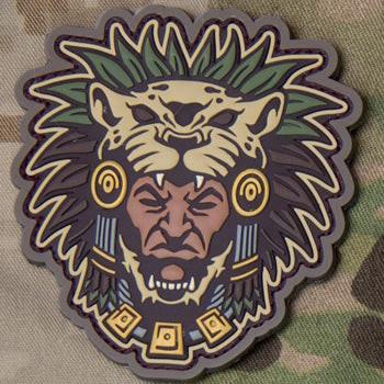 MSM AZTEC WARRIOR HEAD 1 PVC - MULTICAM