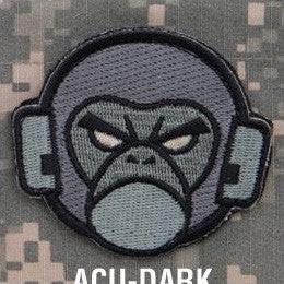MSM MONKEY HEAD LOGO - ACU DARK