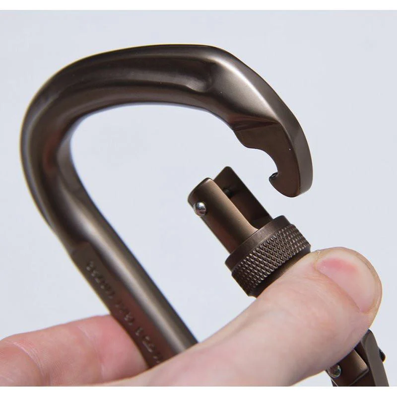 MSM PEAR-S CARABINER - 1 PIECE (ONLY AVAILABLE IN BLACK) - Image 2