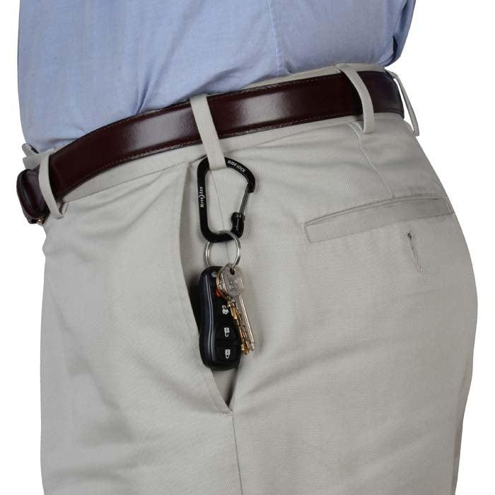 Nite Ize SlideLock Carabiner (Stainless Steel) 3-Pack - Silver - Image 7