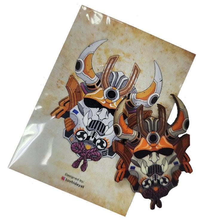 ONIWARS #8 - ACRYLIC PATCH - Image 2