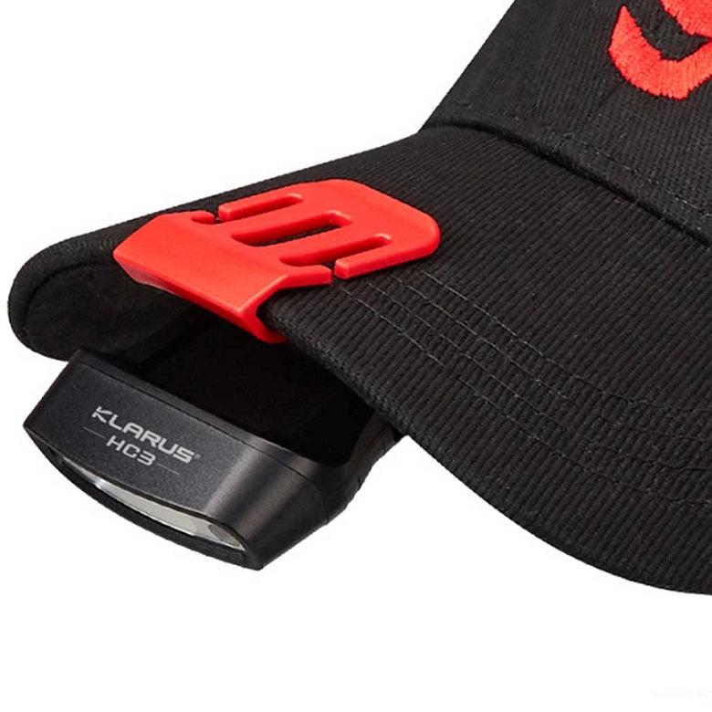 KLARUS HC3 Rechargeable Headlamp (Visor Clip, Motion Sensor) 100 Lumens - Image 3