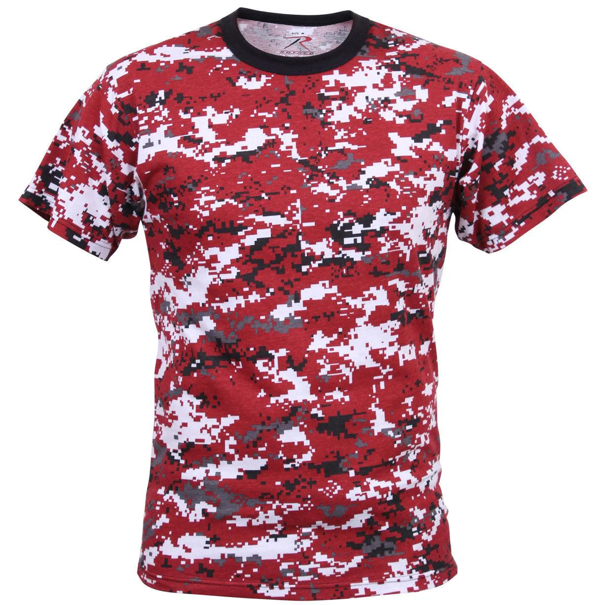 ROTHCO CAMO T-SHIRT - DIGITAL RED CAMO