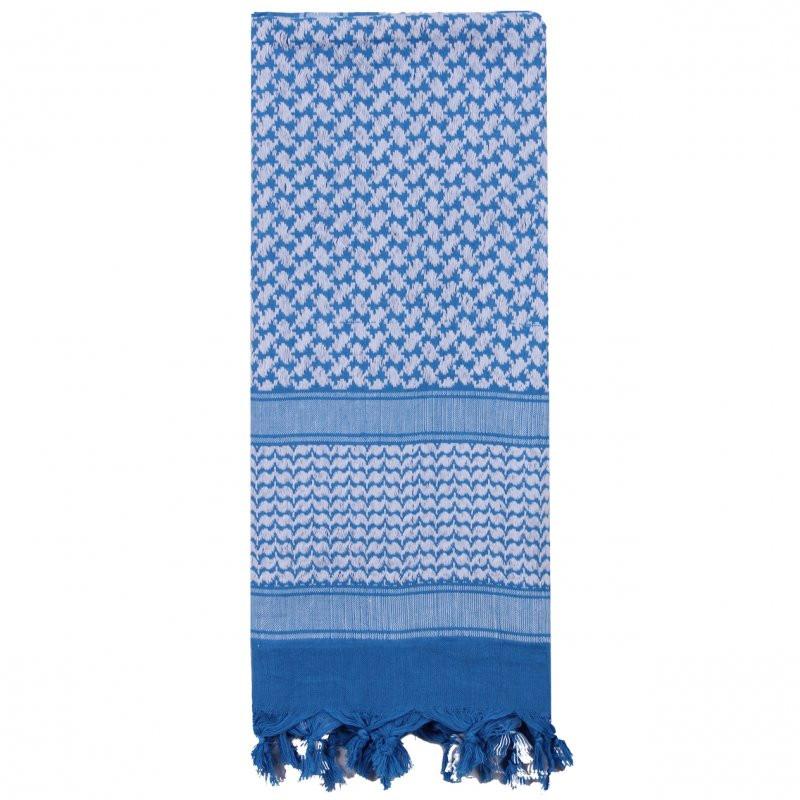 ROTHCO SHEMAGH TACTICAL DESERT SCARF - BLUE/WHITE