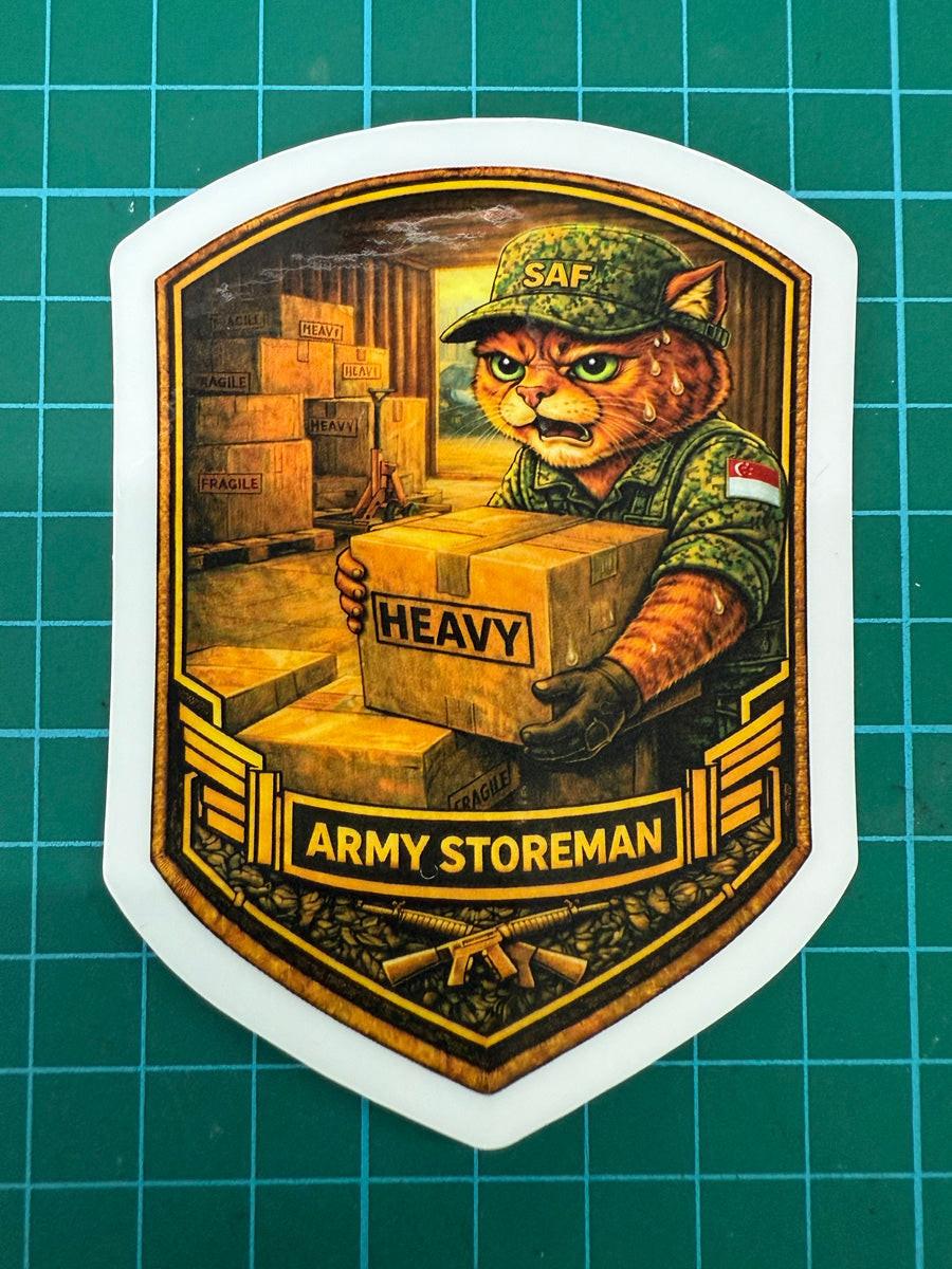 Tactical Titan Singapore Military Stickers (Waterproof Vinyl) - Image 35