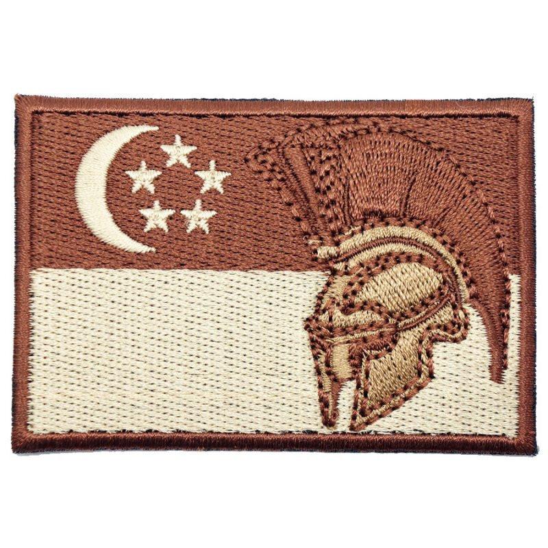 SINGAPORE SPARTAN FLAG - DESERT