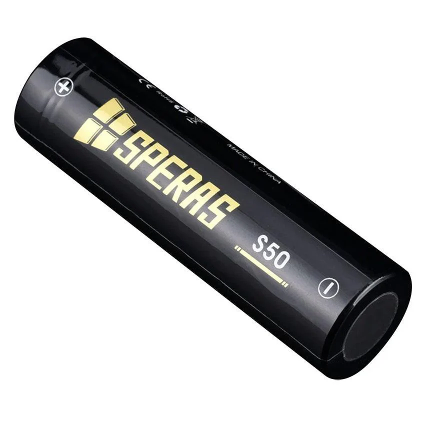 SPERAS S50 5000mAh RECHARGEABLE 21700 LI-ION BATTERY 3.6V / 18.0Wh - Image 5