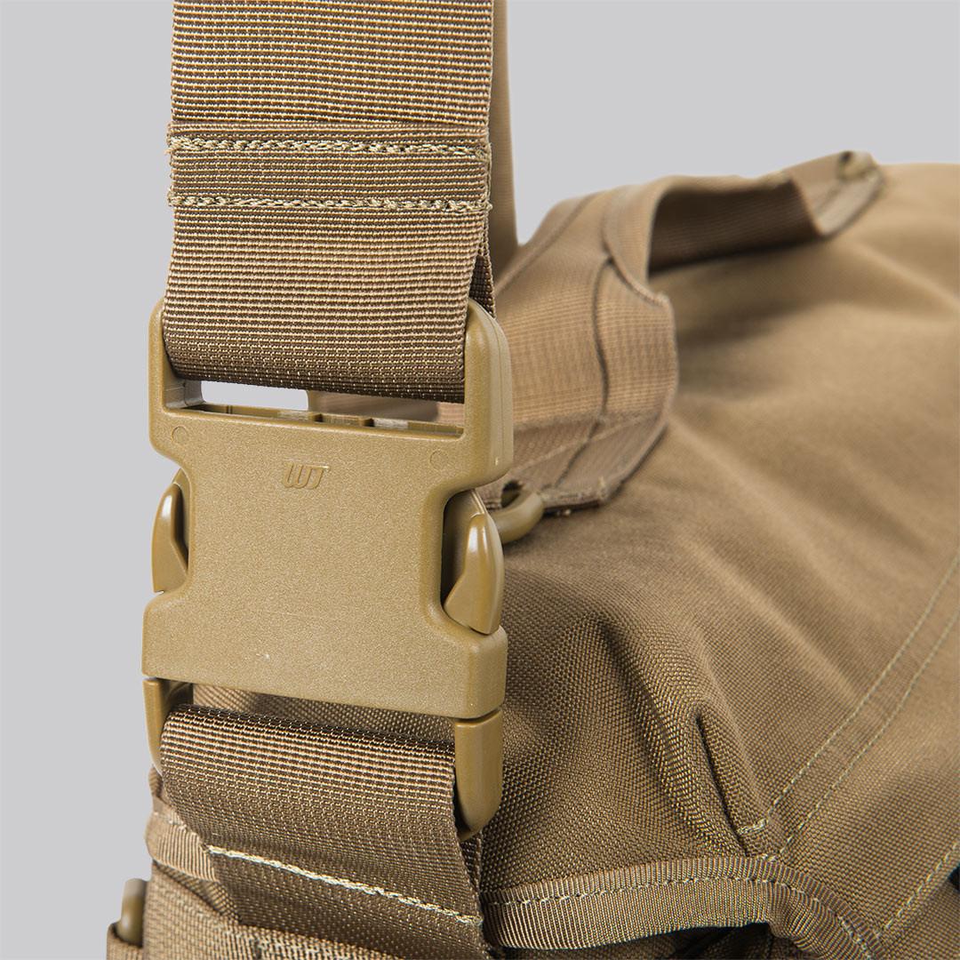 Direct Action Tactical Messenger Bag for 13-Inch Laptop (Shadow Grey) - Image 4