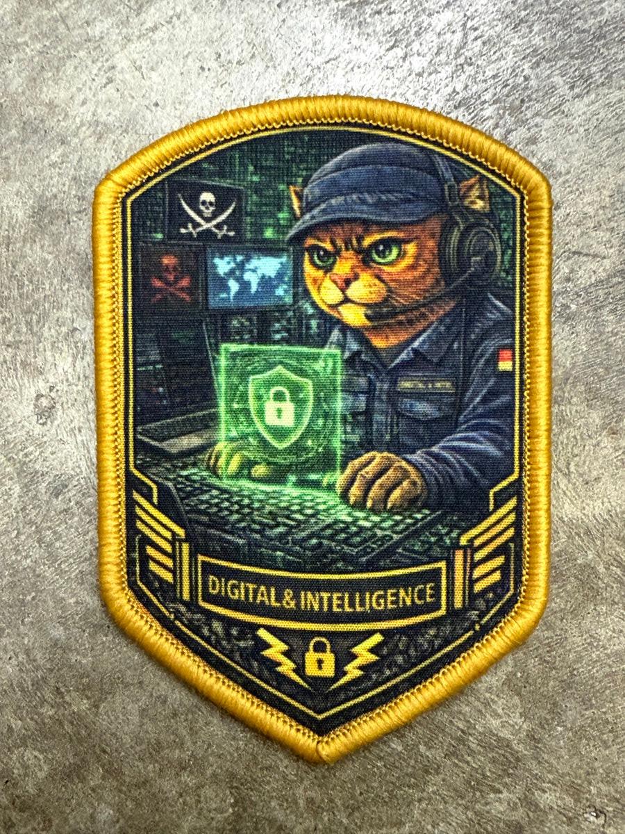Tactical Titan Tactical Velcro Patch | Digital Print (Digital and Intelligence)