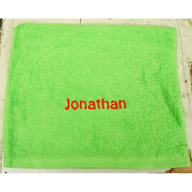 TE BATH TOWELS 100% COTTON 700GMS 70CM X 140CM (CLASSIC GREEN) - Image 3
