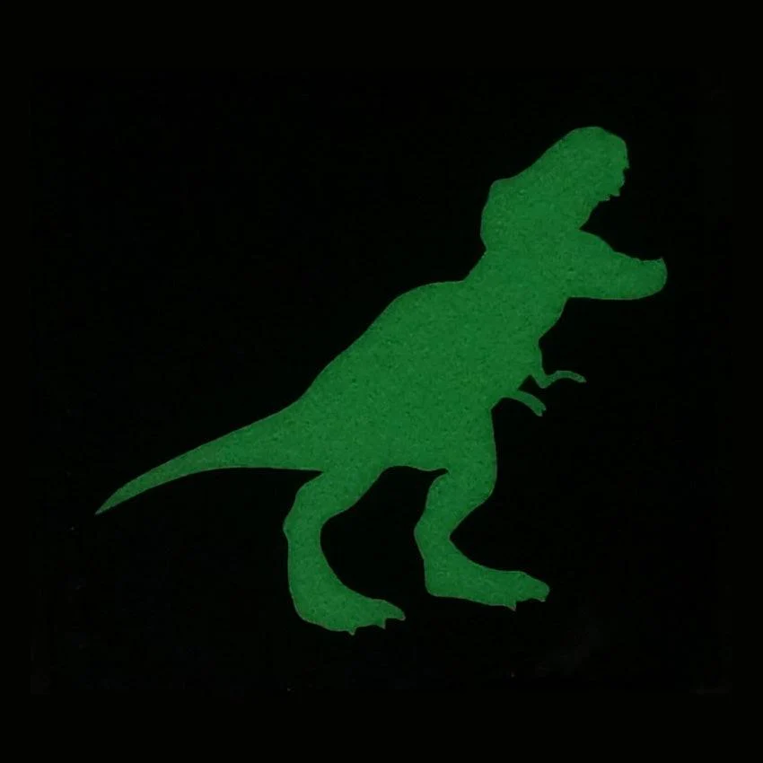 TYRANNOSAURUS GITD PATCH - GLOW IN THE DARK - Image 2