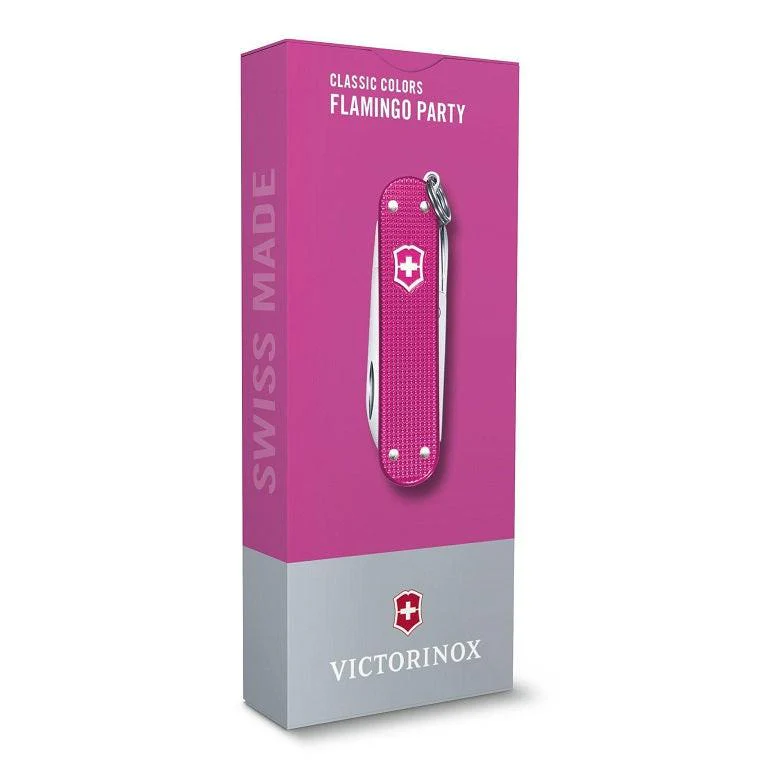 VICTORINOX CLASSIC ALOX, 58MM - FLAMINGO PARTY - Image 4