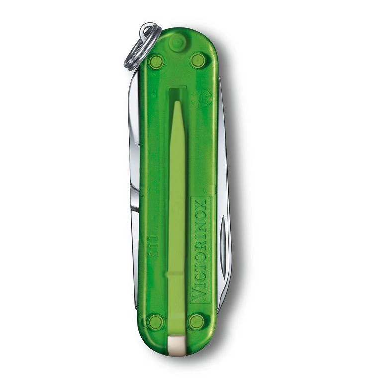 VICTORINOX CLASSIC SD TRANSPARENT, 58MM - GREEN TEA - Image 2