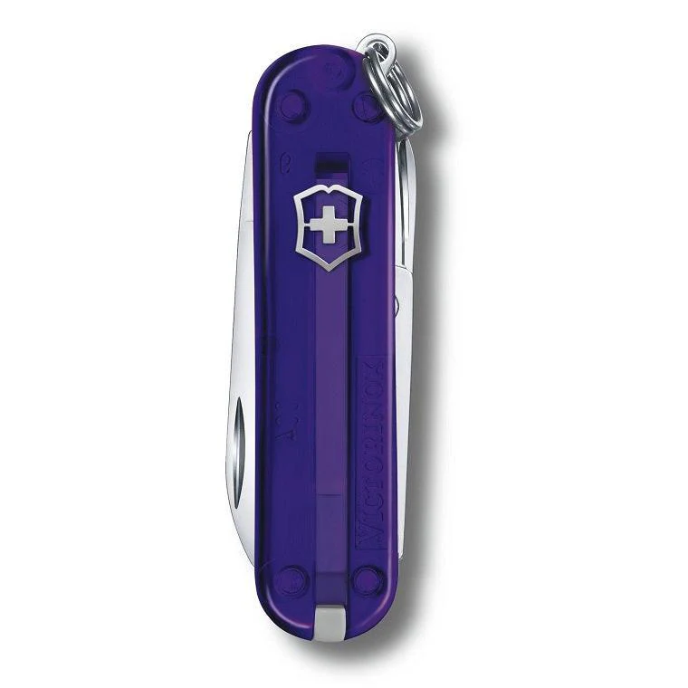 VICTORINOX CLASSIC SD TRANSPARENT, 58MM - PERSIAN INDIGO - Image 3