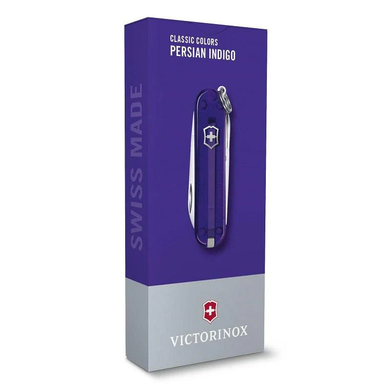 VICTORINOX CLASSIC SD TRANSPARENT, 58MM - PERSIAN INDIGO - Image 4
