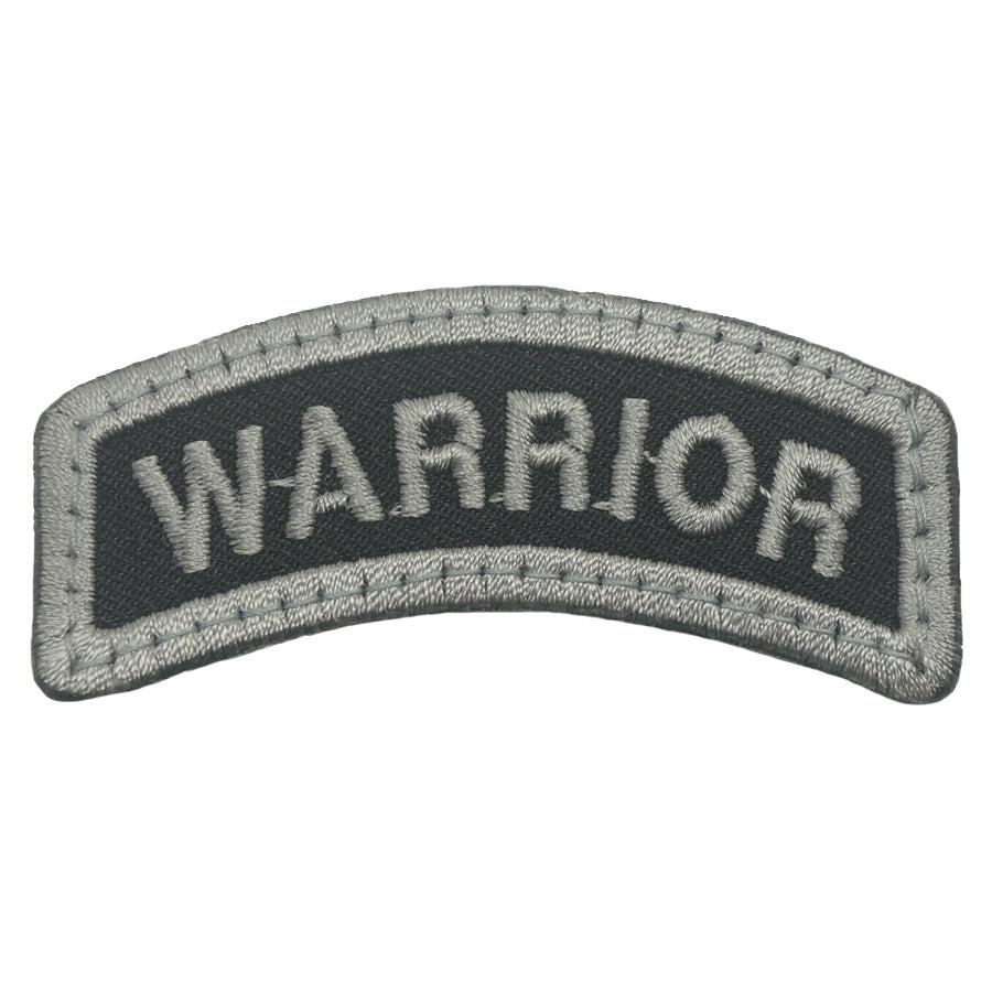 Warrior Tab Patch (Black Foliage) - 6cm x 2cm