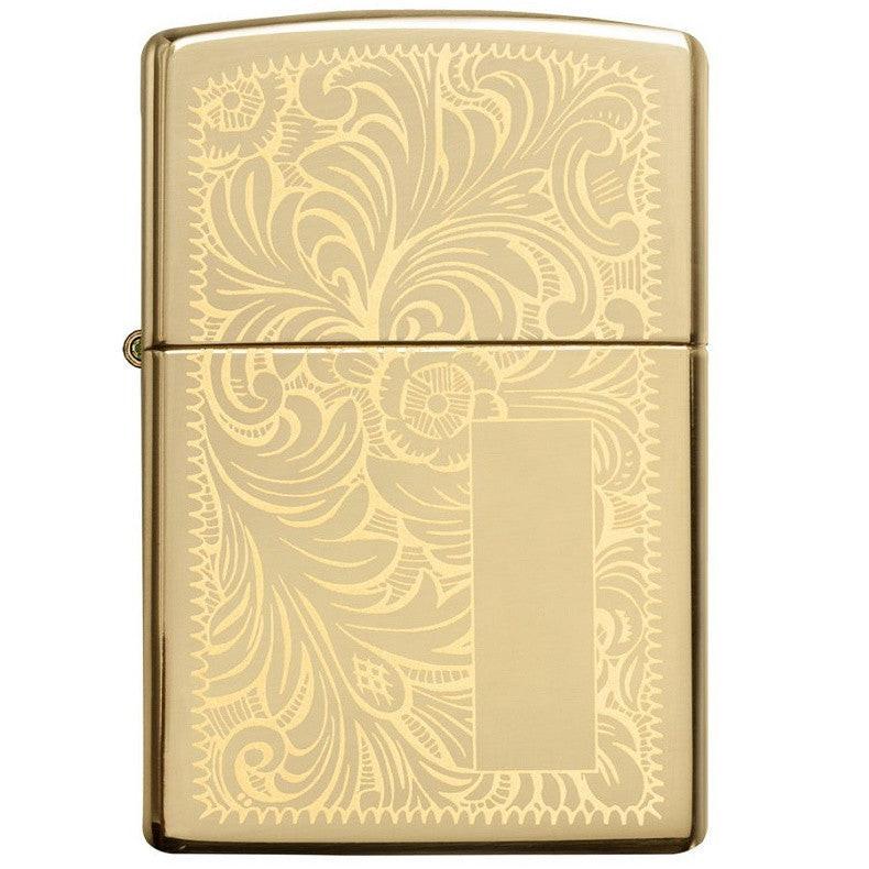 ZIPPO HIGH POLISHED BRASS VENETIAN - Image 2