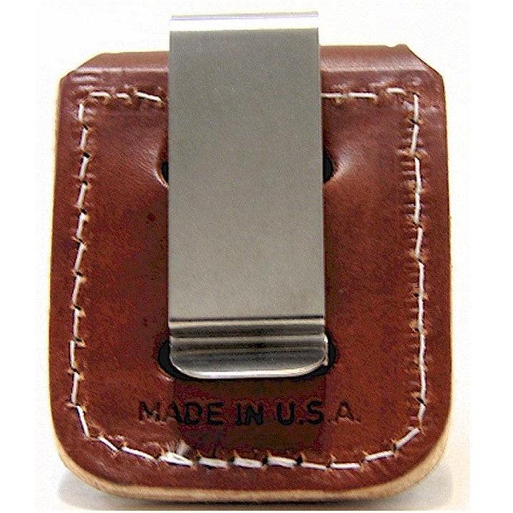 ZIPPO LEATHER LIGHTER CASE - CLIP - BROWN - Image 2