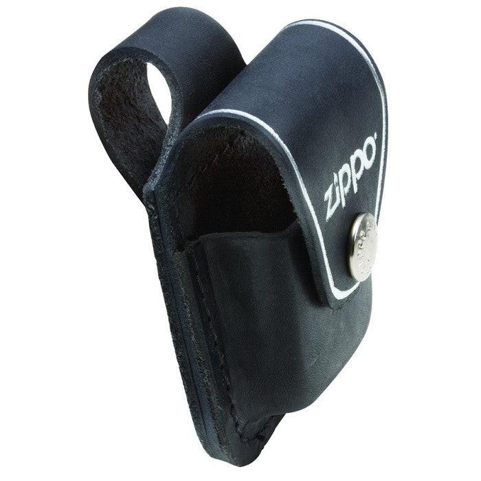 ZIPPO LEATHER LIGHTER CASE - LOOP - BLACK - Image 3